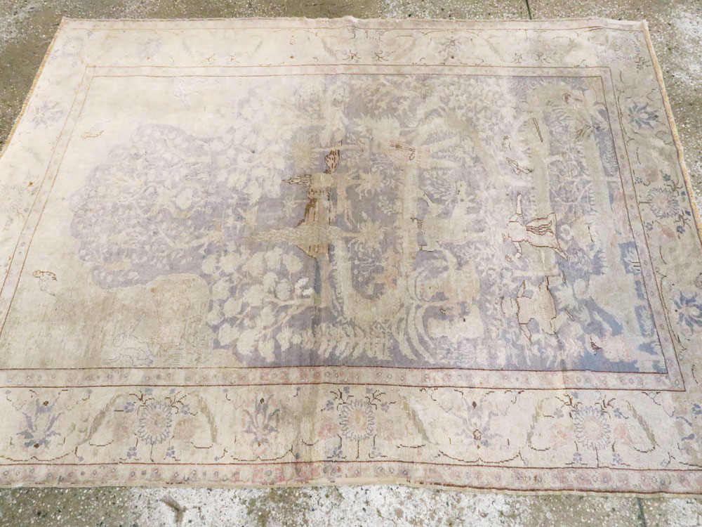 Vintage Turkish Kayseri Rug, No.15950 - Galerie Shabab