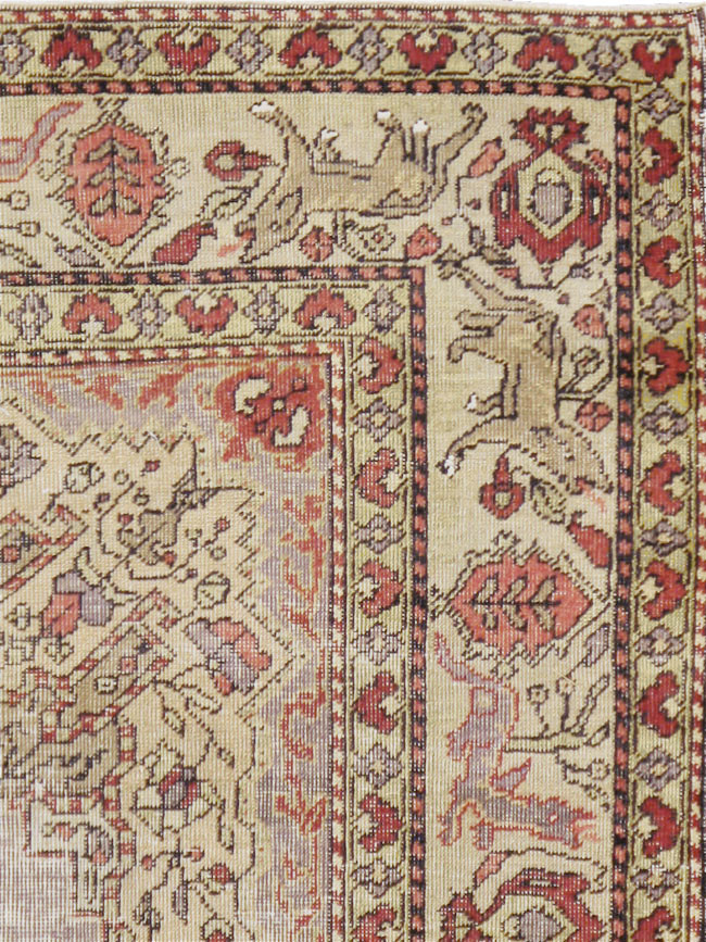Vintage Turkish Sivas Pictorial Rug, No.15956 - Galerie Shabab
