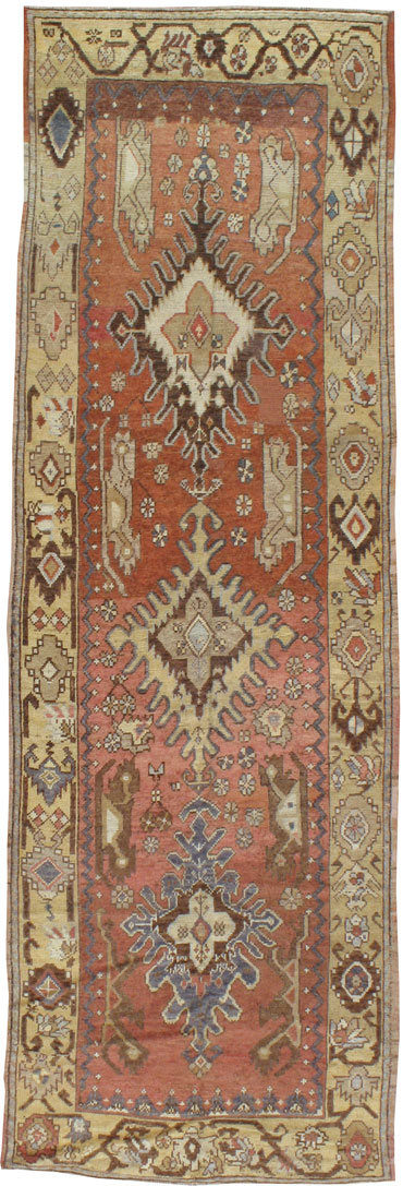Antique Oushak Rug, No.15957 - Galerie Shabab