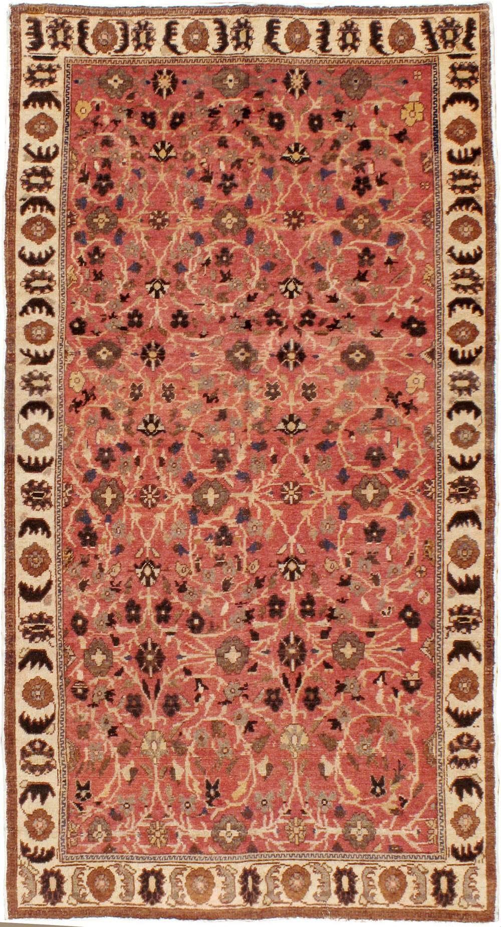 Vintage Turkish Anatolian Gallery Rug, No.15958 - Galerie Shabab
