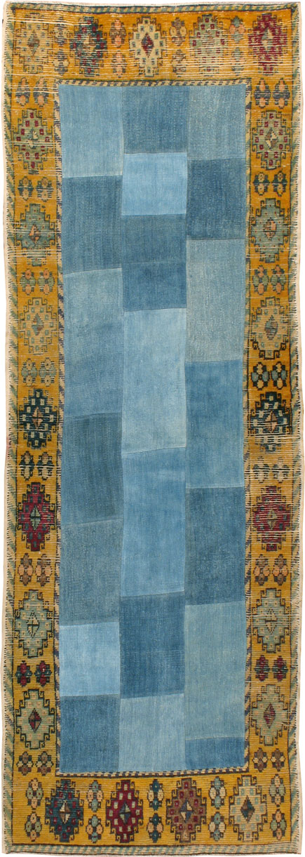 Modernist Patchwork Flatweave Kilim, No.15966 - Galerie Shabab