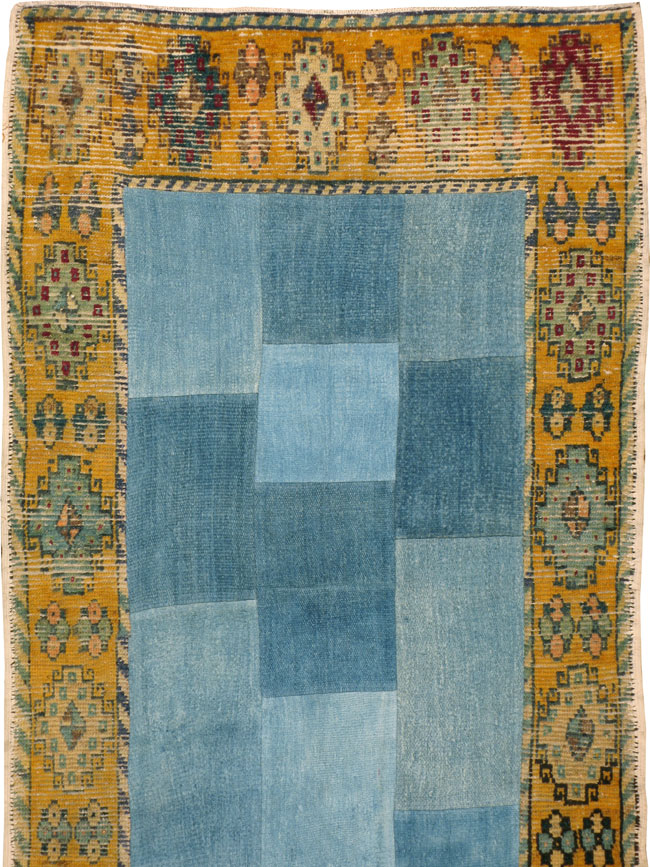 Modernist Patchwork Flatweave Kilim, No.15966 - Galerie Shabab