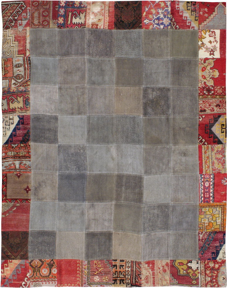 Vintage Patchwork Kilim, No.15967 - Galerie Shabab