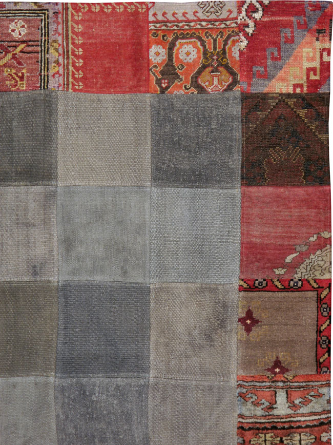Vintage Patchwork Kilim, No.15967 - Galerie Shabab