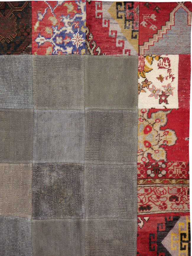 Vintage Patchwork Kilim, No.15967 - Galerie Shabab