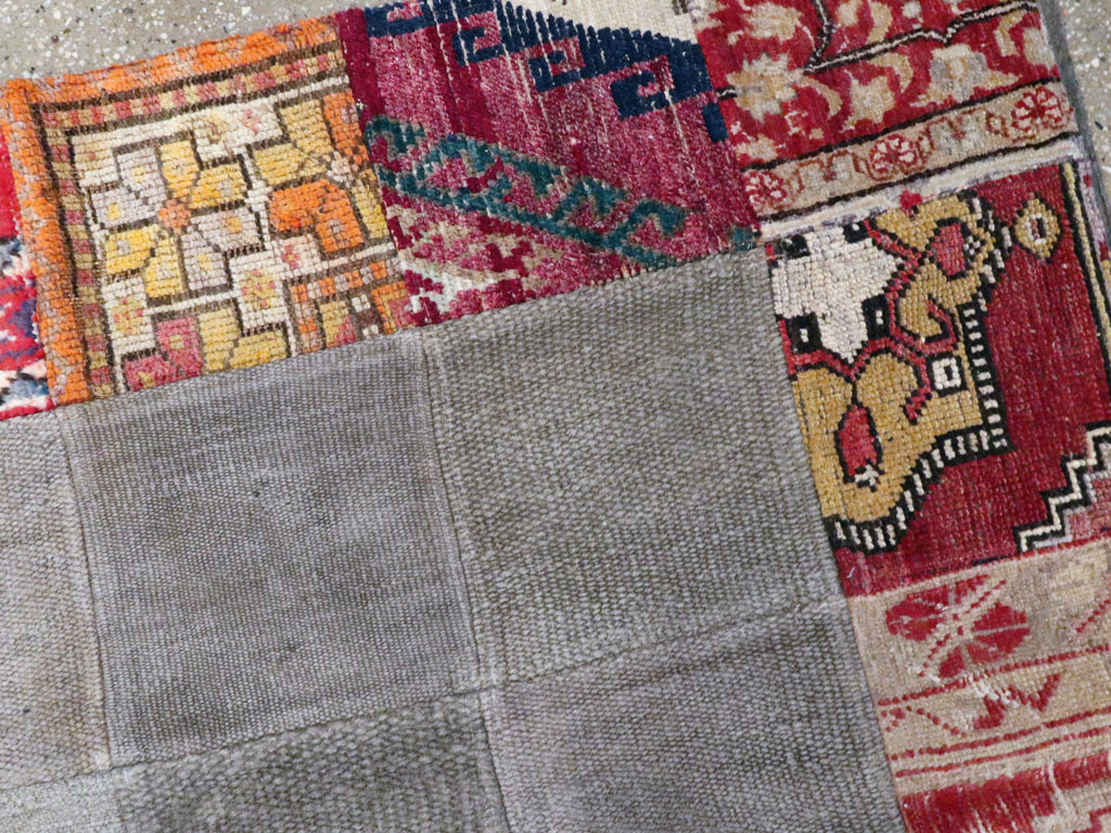 Vintage Patchwork Kilim, No.15967 - Galerie Shabab