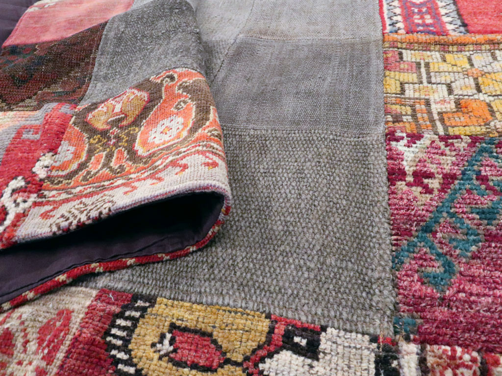 Vintage Patchwork Kilim, No.15967 - Galerie Shabab