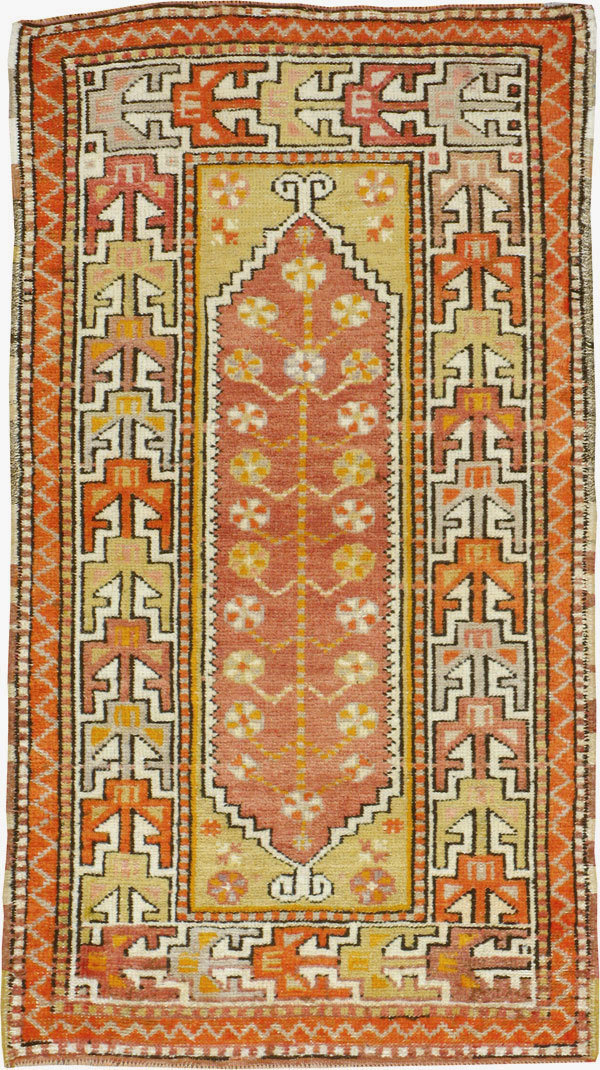 Antique Turkish Oushak Rug, No.15984 - Galerie Shabab