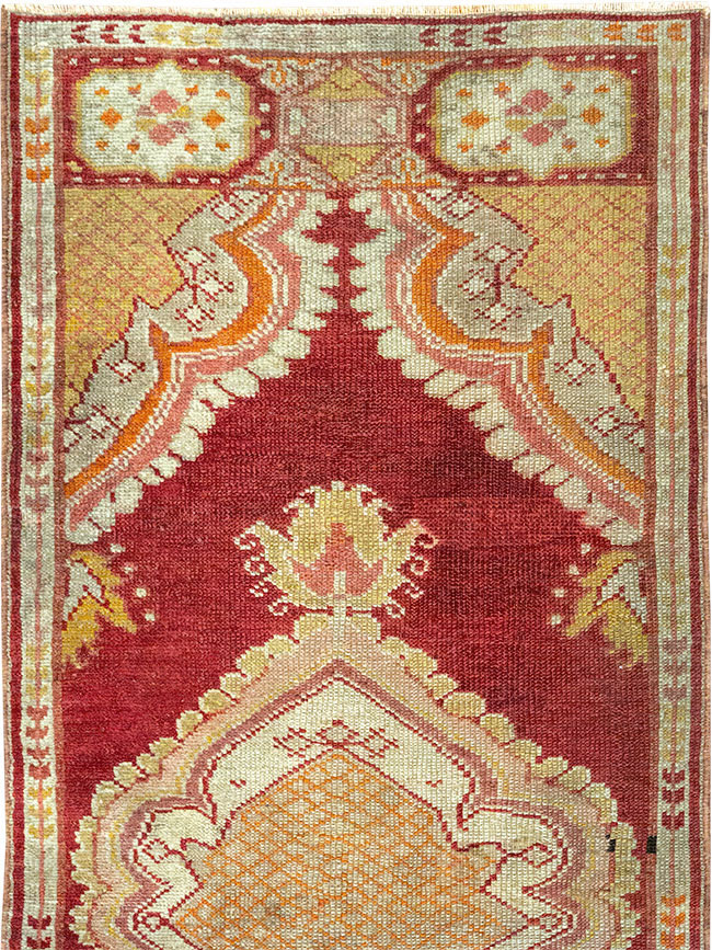 Vintage Turkish Oushak Rug, No.15996 - Galerie Shabab