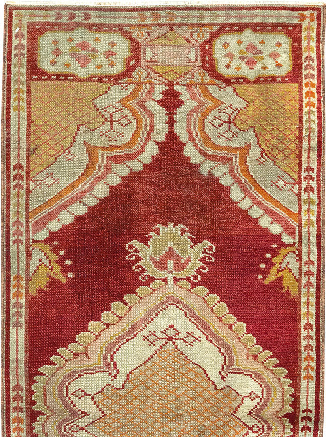 Vintage Turkish Oushak Rug, No.15996 - Galerie Shabab