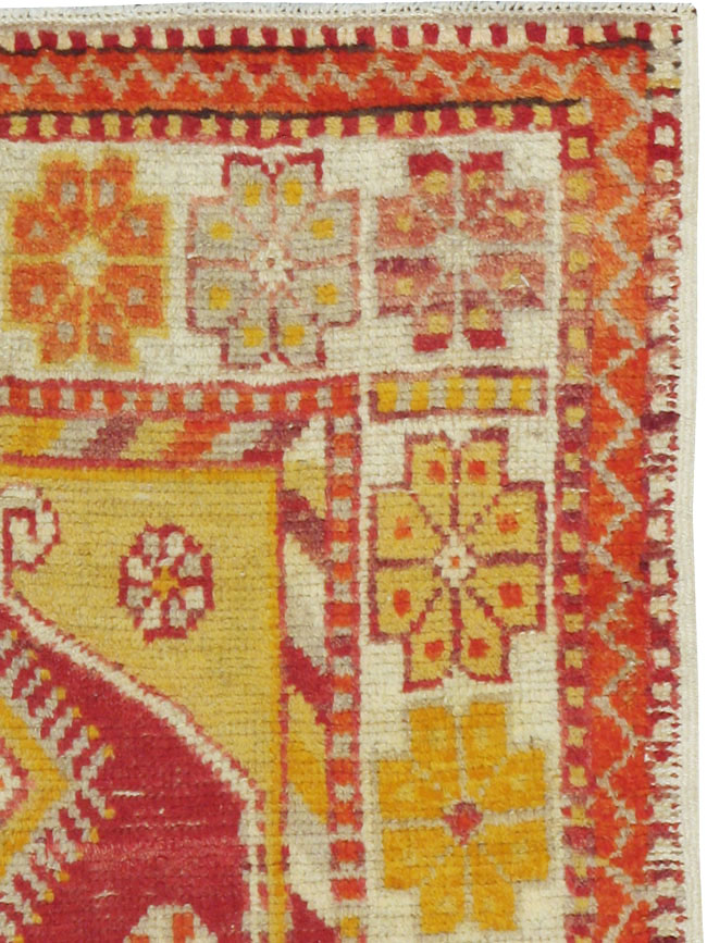 Vintage Turkish Oushak Rug, No.16002 - Galerie Shabab