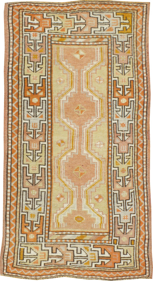 Vintage Turkish Oushak Rug, No.16003 - Galerie Shabab