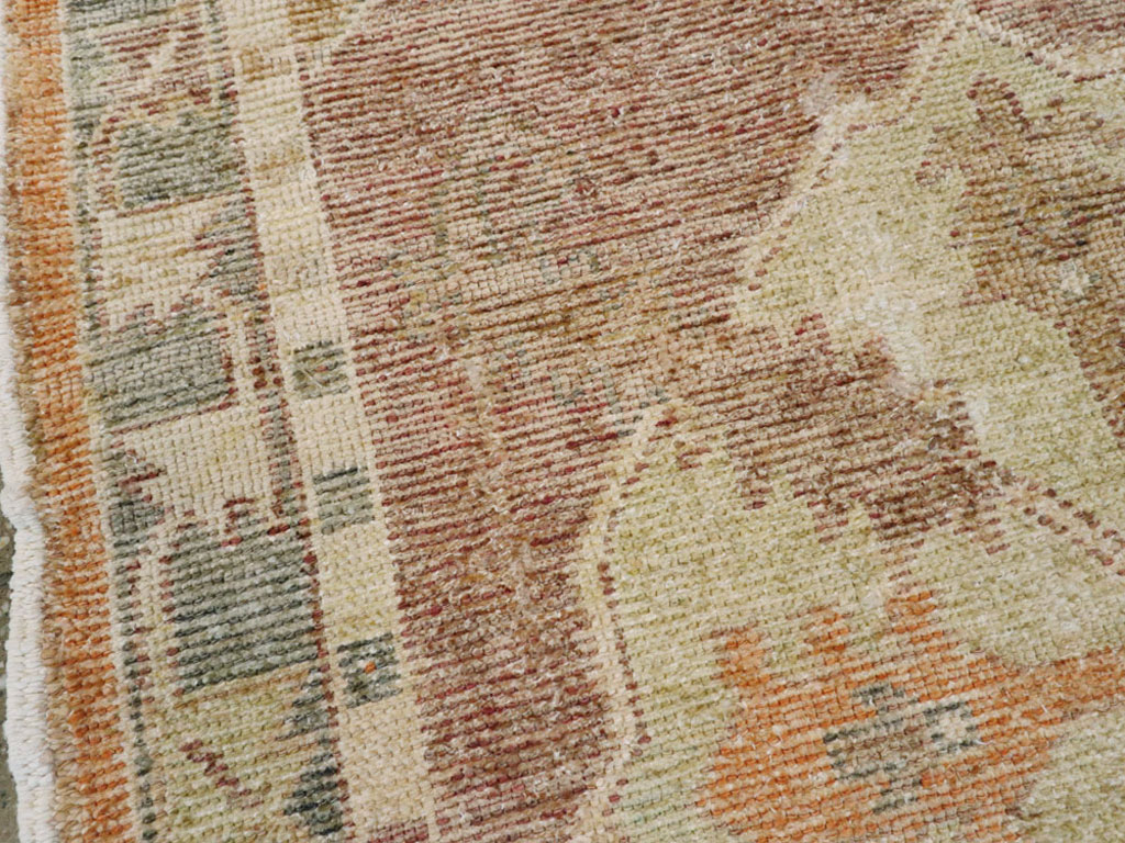 Antique Turkish Oushak Rug, No.16005 - Galerie Shabab