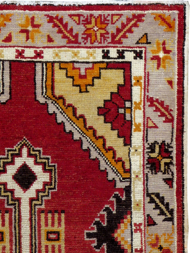 Vintage Turkish Oushak Rug, No.16020 - Galerie Shabab