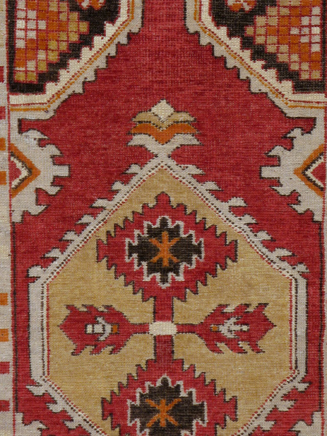 Vintage Turkish Oushak Rug, No.16021 - Galerie Shabab