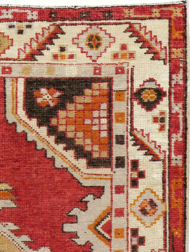 Vintage Turkish Oushak Rug, No.16021 - Galerie Shabab