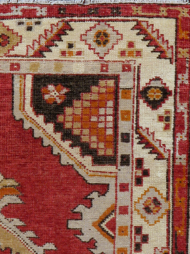 Vintage Turkish Oushak Rug, No.16021 - Galerie Shabab