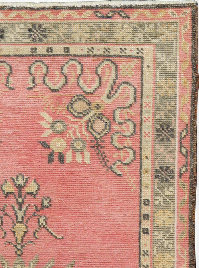 Vintage Turkish Oushak Rug, No.16023 - Galerie Shabab