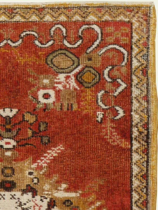 Vintage Turkish Oushak Rug, No.16028 - Galerie Shabab