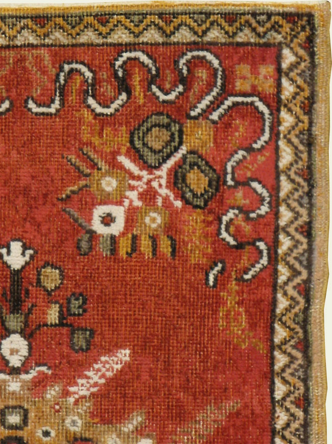Vintage Turkish Oushak Rug, No.16028 - Galerie Shabab