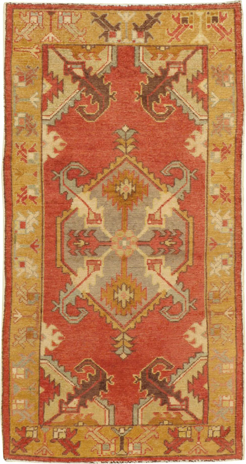 Vintage Turkish Oushak Rug, No.16031 - Galerie Shabab