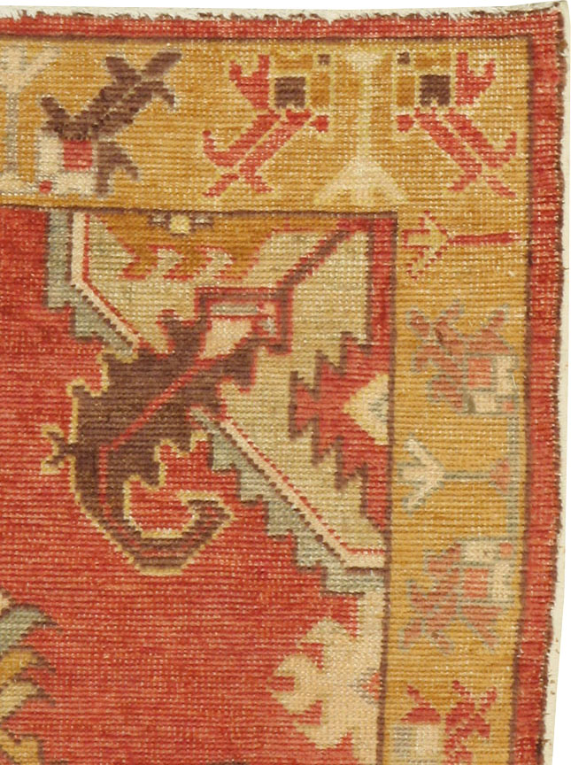 Vintage Turkish Oushak Rug, No.16031 - Galerie Shabab