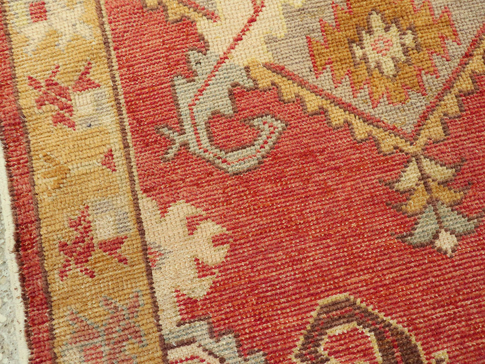 Vintage Turkish Oushak Rug, No.16031 - Galerie Shabab