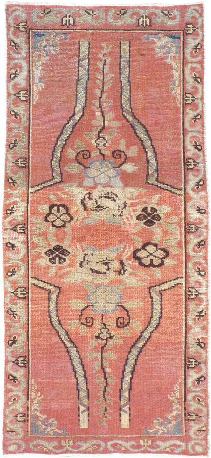 Vintage Turkish Oushak Rug, No.16035 - Galerie Shabab