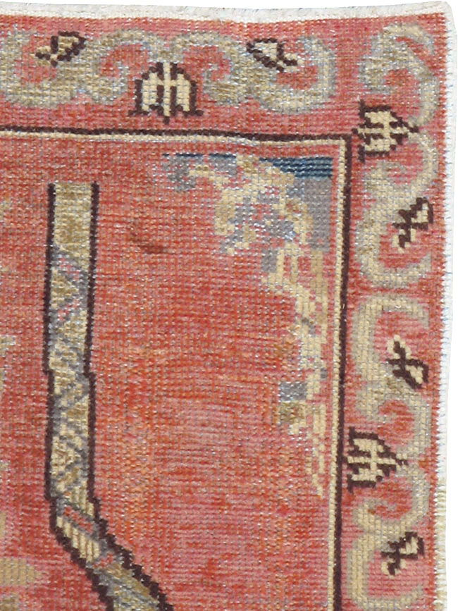 Vintage Turkish Oushak Rug, No.16035 - Galerie Shabab