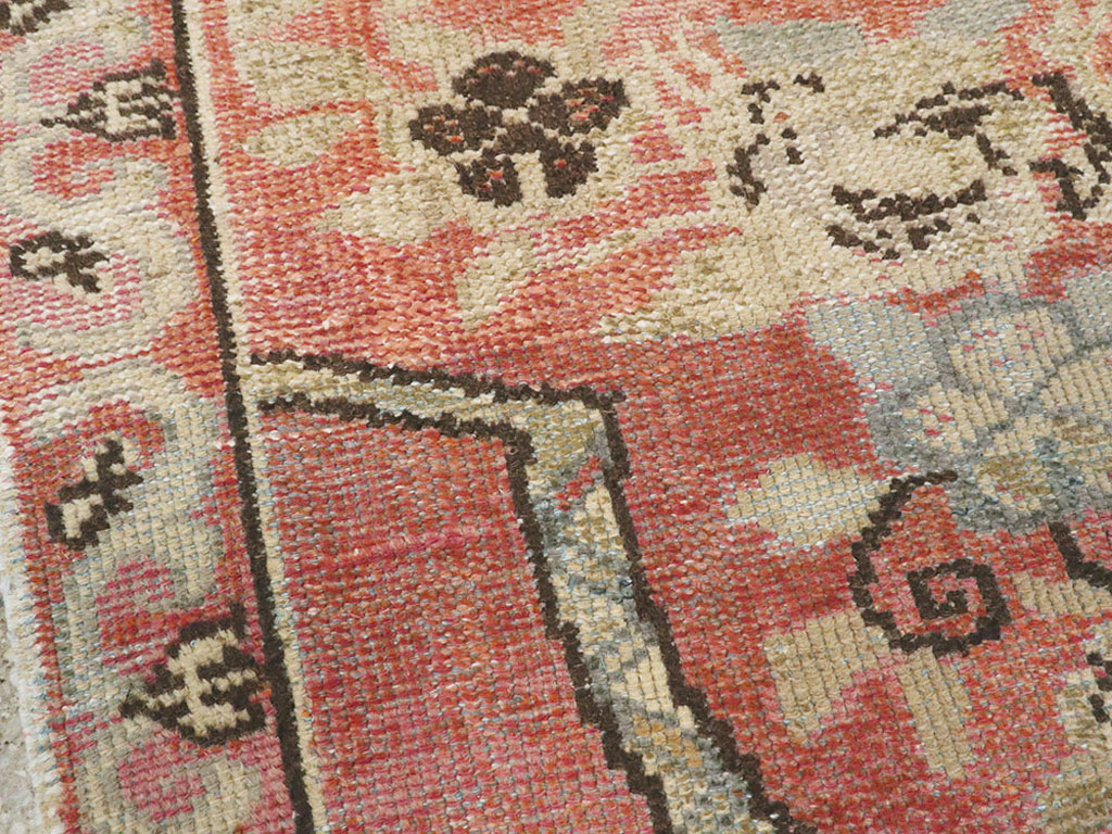 Vintage Turkish Oushak Rug, No.16035 - Galerie Shabab
