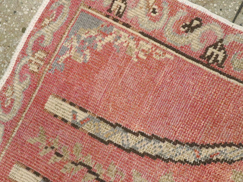 Vintage Turkish Oushak Rug, No.16035 - Galerie Shabab