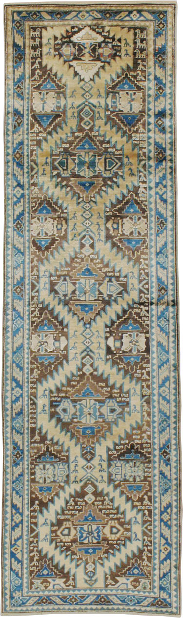 Antique Caucasian Karabagh Runner, No.16044 - Galerie Shabab