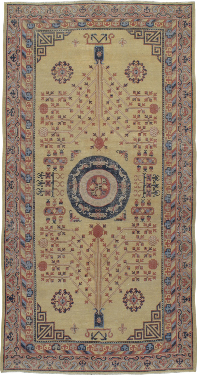 Antique East Turkestan Khotan Rug, No.16050 - Galerie Shabab