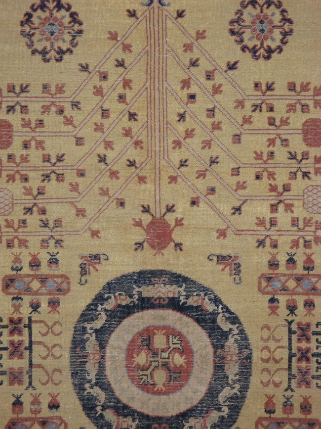 Antique East Turkestan Khotan Rug, No.16050 - Galerie Shabab