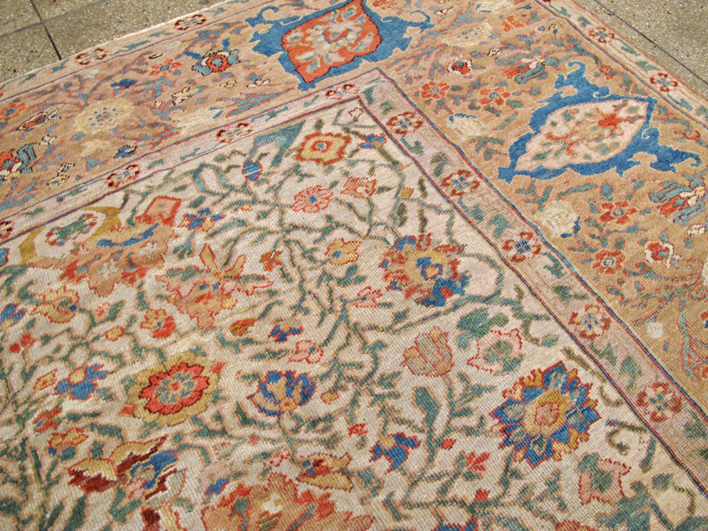 Antique Persian Sultanabad Carpet, No.16054 - Galerie Shabab
