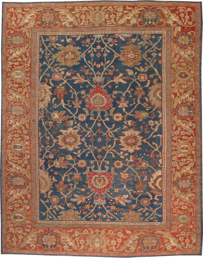 Antique Sultanabad Carpet, No.16062 - Galerie Shabab