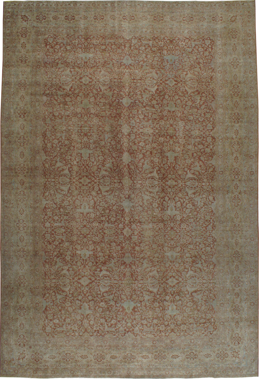 Antique Tabriz Carpet, No.16074 - Galerie Shabab