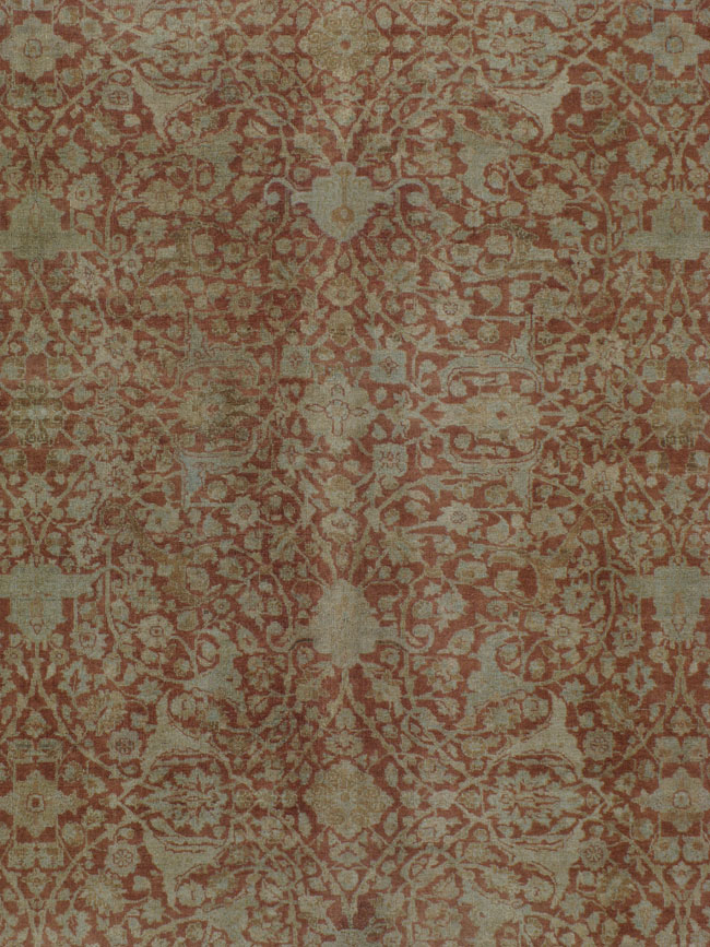 Antique Tabriz Carpet, No.16074 - Galerie Shabab