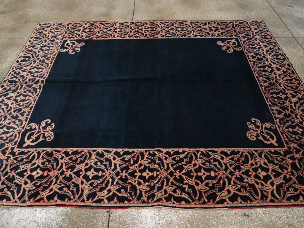 Vintage Persian Modernist Malayer Carpet, No.16081 - Galerie Shabab