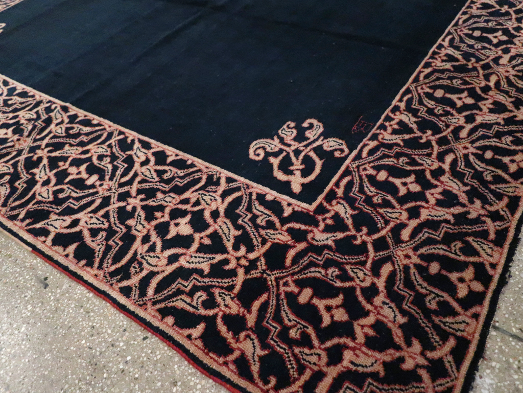 Vintage Persian Modernist Malayer Carpet, No.16081 - Galerie Shabab