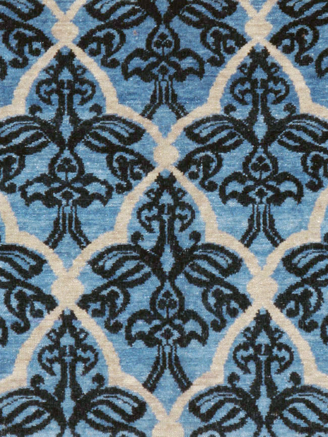 Vintage Persian Modernist Malayer Carpet, No.16082 - Galerie Shabab