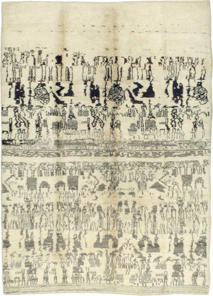 Vintage Moroccan Carpet, No.16086 - Galerie Shabab