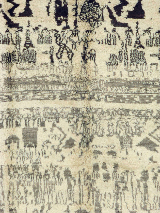 Vintage Moroccan Carpet, No.16086 - Galerie Shabab