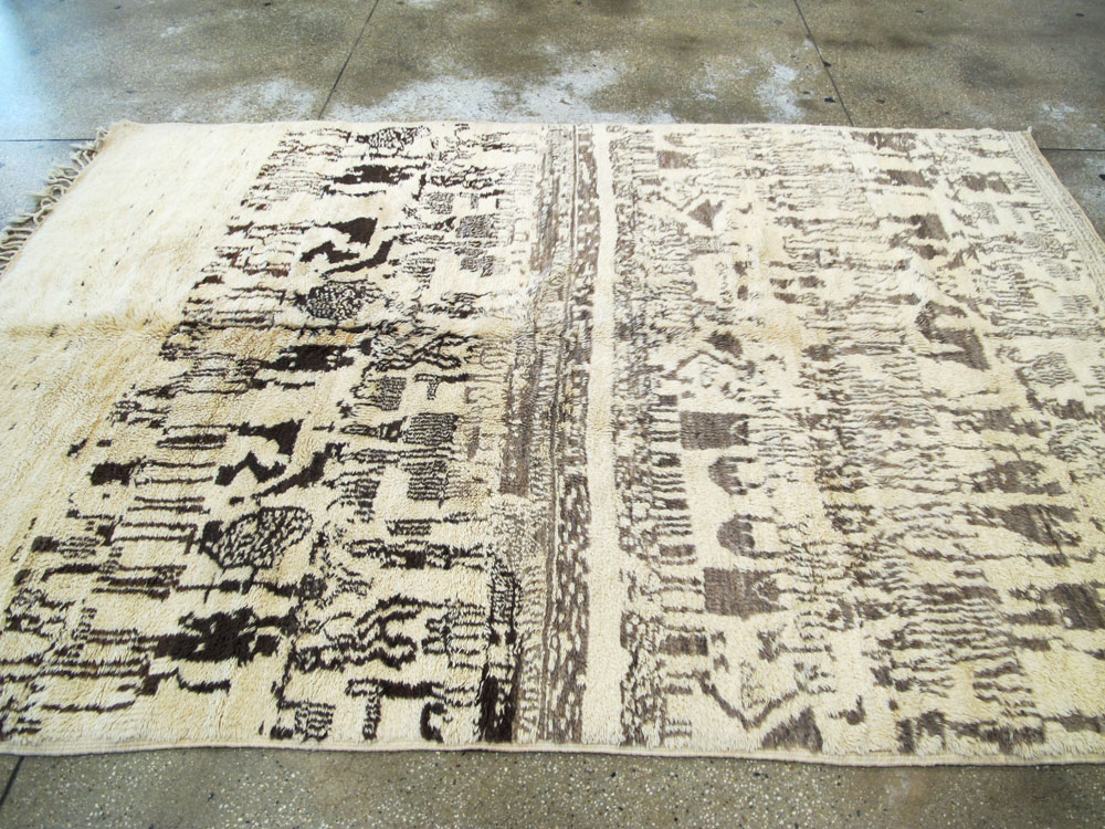 Vintage Moroccan Carpet, No.16086 - Galerie Shabab