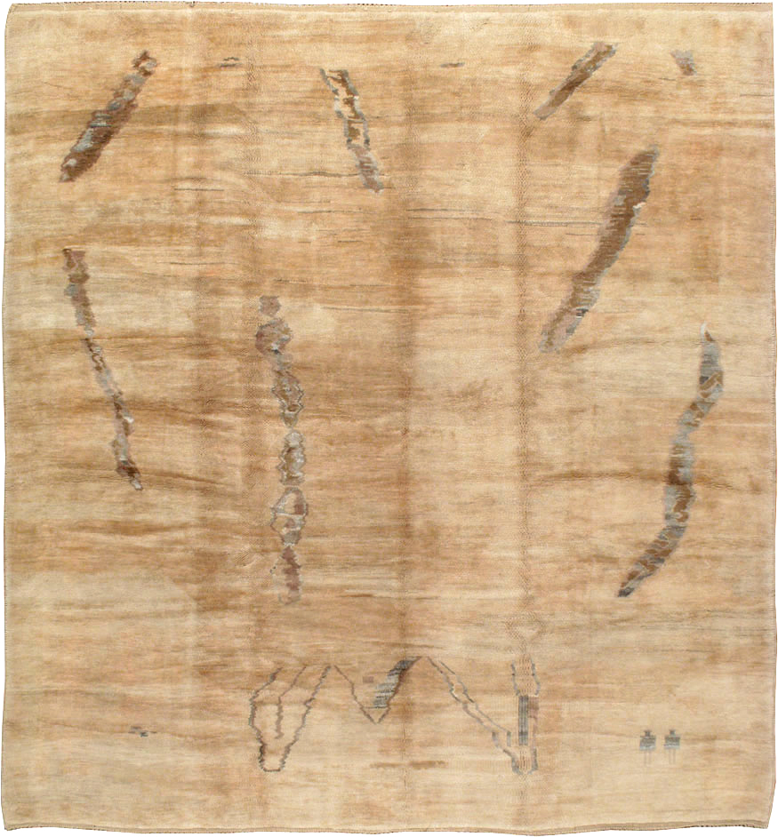 Modern Moroccan Square Carpet, No.16092 - Galerie Shabab