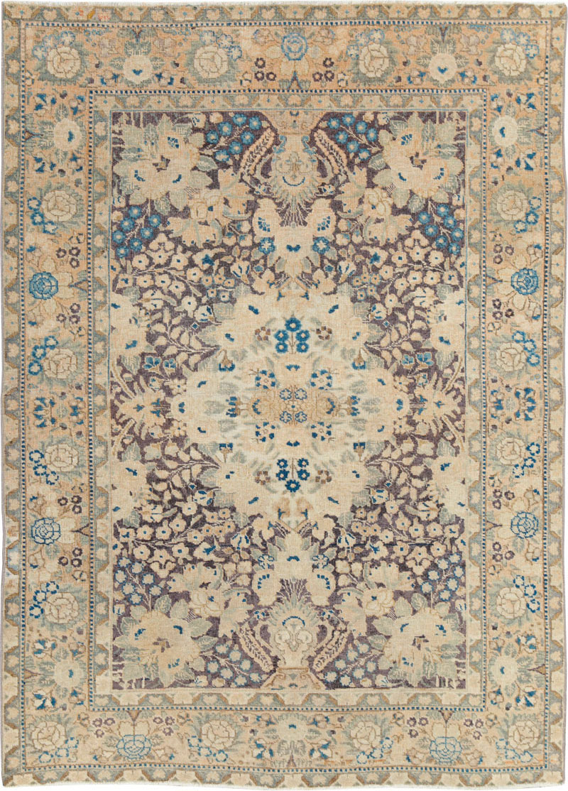 Antique Persian Tabriz Rug, No.16102 - Galerie Shabab