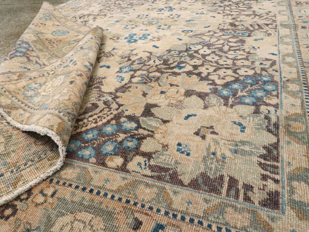 Antique Persian Tabriz Rug, No.16102 - Galerie Shabab