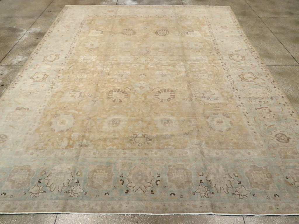 Antique Persian Tabriz Carpet, No.16104 - Galerie Shabab