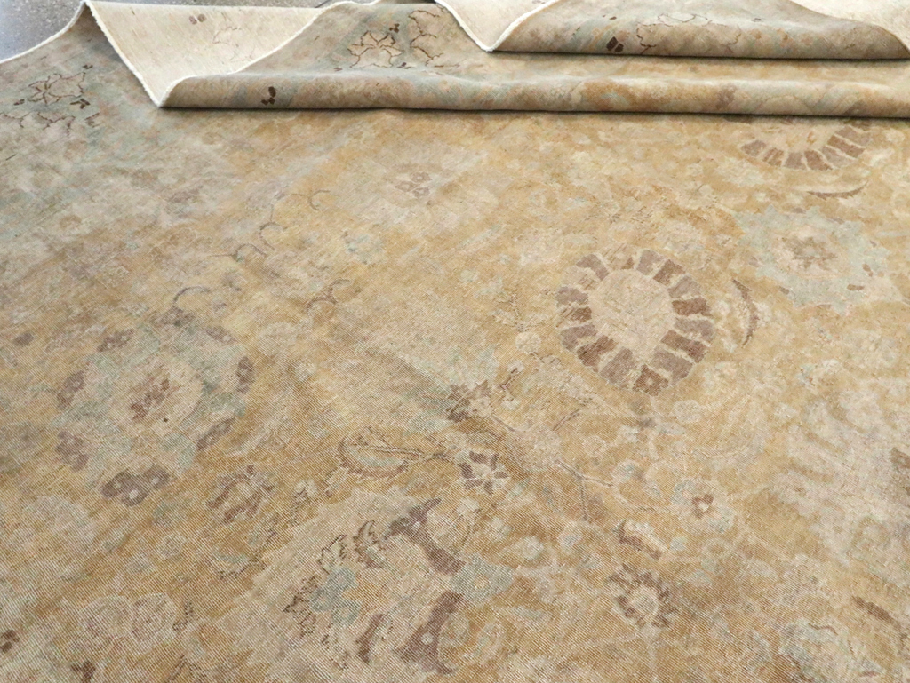 Antique Persian Tabriz Carpet, No.16104 - Galerie Shabab