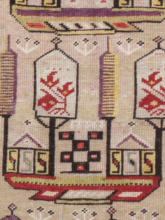 Antique Turkish Ghiordes Rug, No.16107 - Galerie Shabab